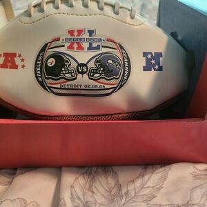 Super Bowl XL Full Size Football Detroit NFL Collectors